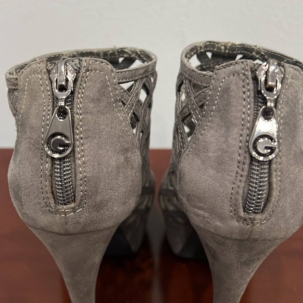 G by Guess GG-CHENTEL2 Gray Fabric Size 7 - Picture 10 of 13